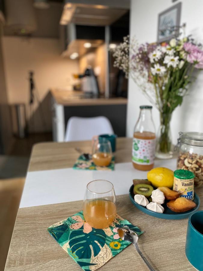 Agreable Cocon Sous Les Toits - Parking - Wifi Leilighet Pleneuf-Val-Andre Eksteriør bilde